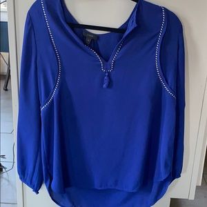 J Crew Blouse With Tassel